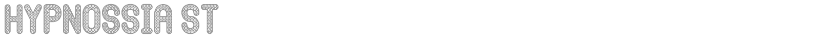 Hypnossia St font preview
